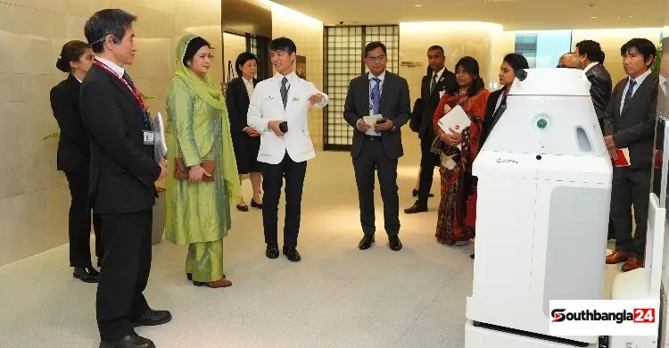 টোকিওতে হাসপাতাল-নার্সিং সেন্টার পরিদর্শনে জুবাইদা রহমান