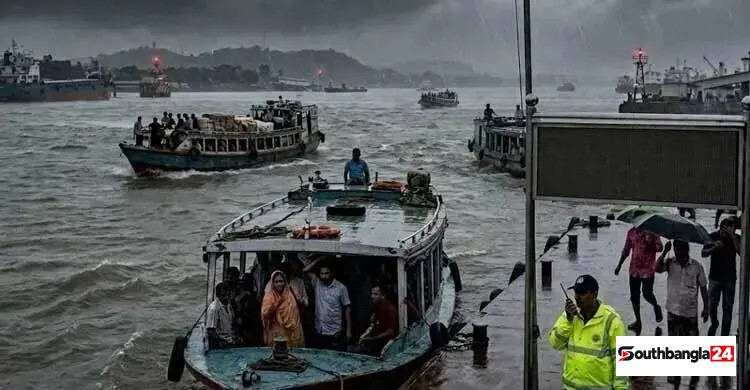 ৮ অঞ্চলে ঝড়ের শঙ্কা, নদীবন্দরে সতর্কতা