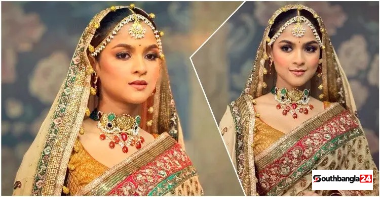 হঠাৎ বিয়ের সাজে সাদিয়া আয়মান, ঘটনা কী?